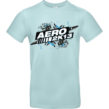 Aero2k13 Aero2k13 - Logo T-Shirt B&C EXACT 190 - Mint