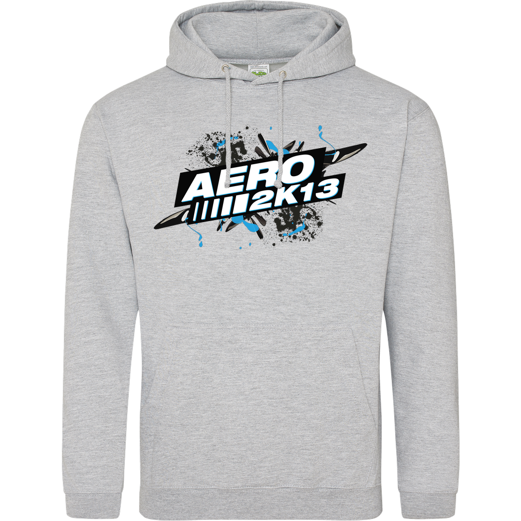 Aero2k13 Aero2k13 - Logo Sweatshirt JH Hoodie - Heather Grey
