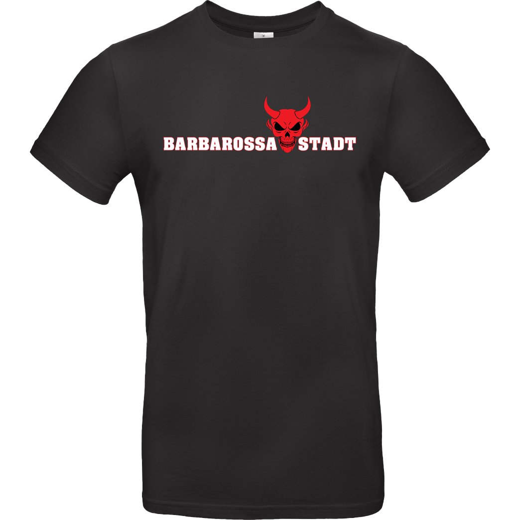 MDM - Matzes Daily Madness Barbarossastadt T-Shirt B&C EXACT 190 - Negro