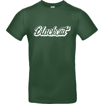 Blackout - Script Logo B&C EXACT 190 -  Verde Oscuro