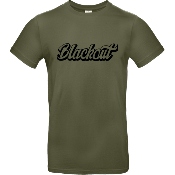 Blackout - Script Logo B&C EXACT 190 - Caqui