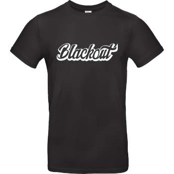Blackout - Script Logo B&C EXACT 190 - Negro
