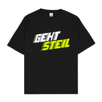 David Bost - Classic Geht Steil 2.0 Oversize T-Shirt - Black