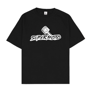 David Bost - Supermoto Oversize T-Shirt - Black