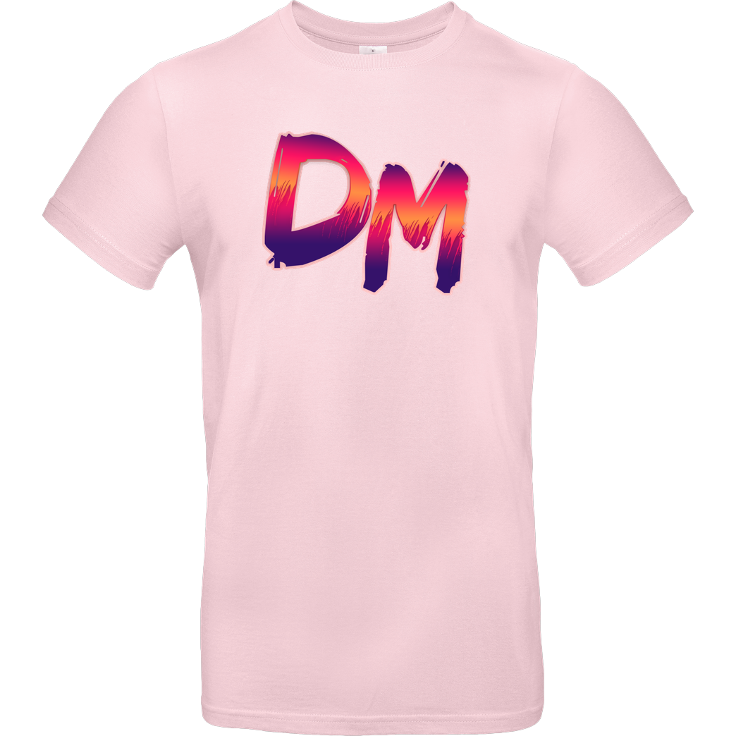 Dennome Dennome Logo DM T-Shirt B&C EXACT 190 - Light Pink