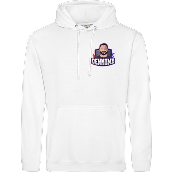 Dennome Dennome Logo Pocket Hoodie Sweatshirt JH Hoodie - Weiß