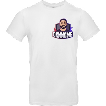 Dennome Dennome Logo Pocket T-Shirt T-Shirt T-Shirt Blanco