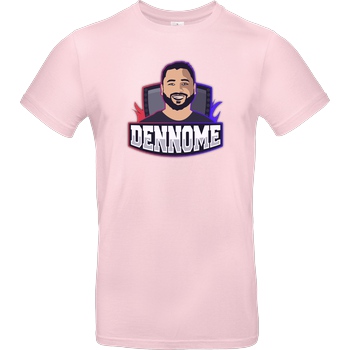 Dennome Dennome Logo T-Shirt T-Shirt B&C EXACT 190 - Light Pink