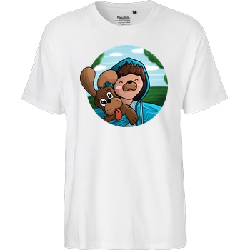 EpicStun EpicStun - Hundi T-Shirt Fairtrade T-Shirt - white