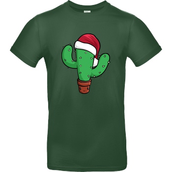 EpicStun EpicStun - Kaktus T-Shirt B&C EXACT 190 -  Verde Oscuro