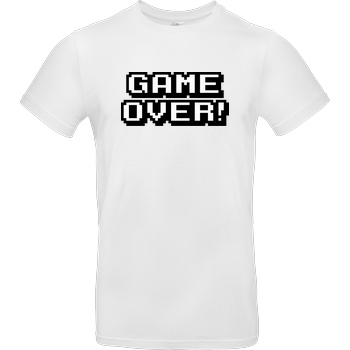 bjin94 Game Over T-Shirt T-Shirt Blanco
