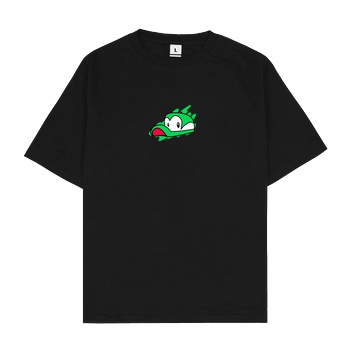 GermiBoi GermiBoi - Cap T-Shirt Oversize T-Shirt - Black