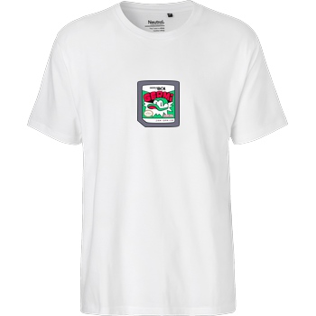 GermiBoi GermiBoi - Cartridge Handheld Groß T-Shirt Fairtrade T-Shirt - white