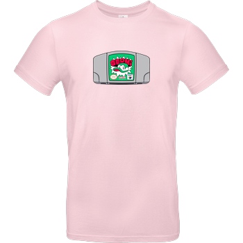 GermiBoi GermiBoi - Cartridge Konsole Groß T-Shirt B&C EXACT 190 - Light Pink