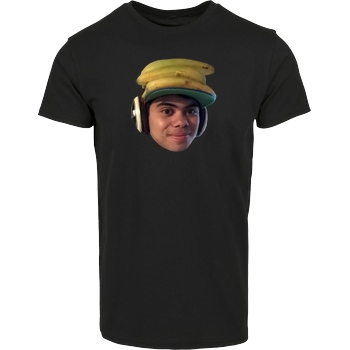 GermiBoi GermiBoi - Meme Banana Cap T-Shirt House Brand T-Shirt - Black