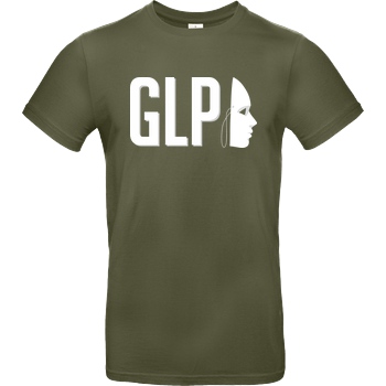 GermanLetsPlay GLP - Maske T-Shirt B&C EXACT 190 - Caqui