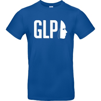 GermanLetsPlay GLP - Maske T-Shirt B&C EXACT 190 - Azul Real