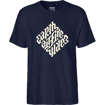 SvenB Illuminati T-Shirt Fairtrade T-Shirt - navy