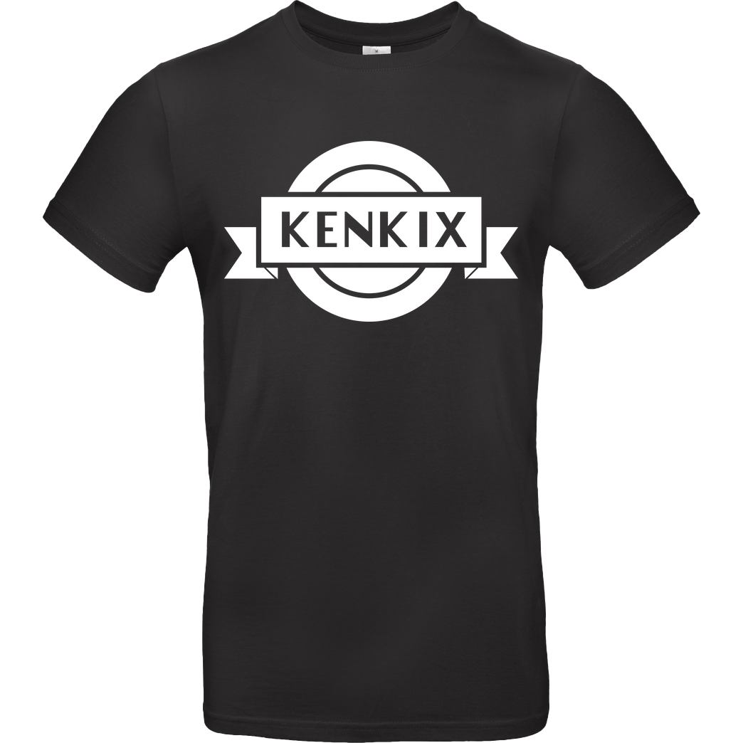 KenkiX KenkiX - Logo T-Shirt B&C EXACT 190 - Negro