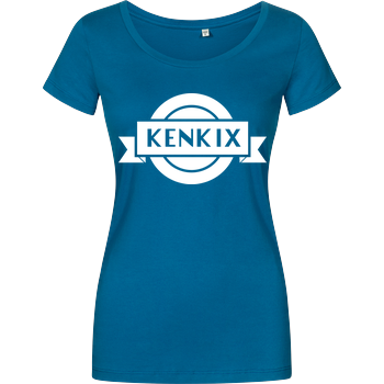 KenkiX - Logo Girlshirt petrol