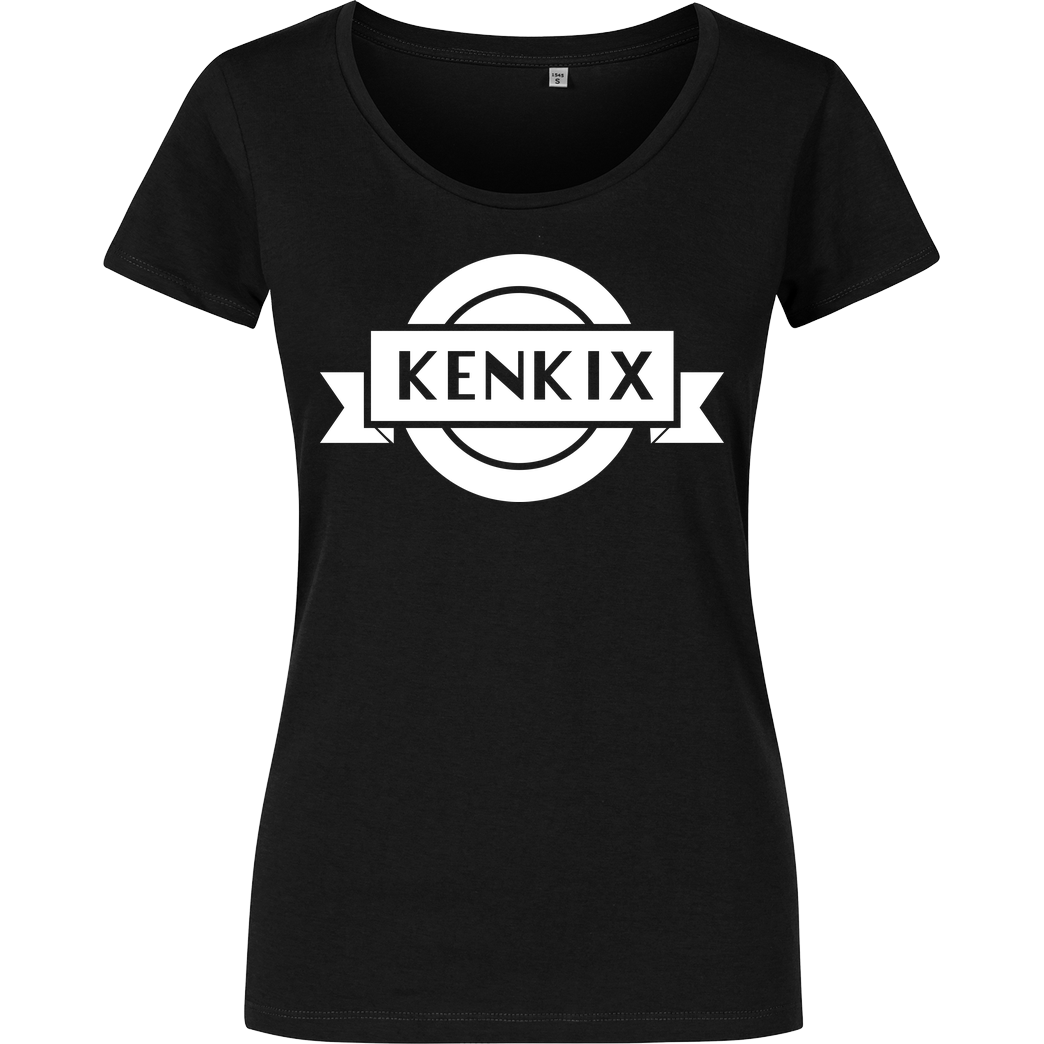KenkiX KenkiX - Logo T-Shirt Damenshirt schwarz