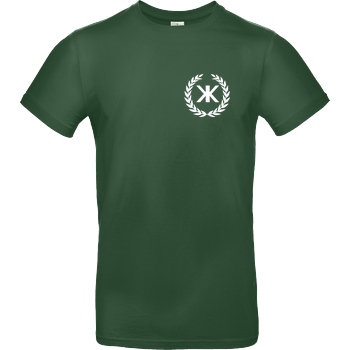 KenkiX KenkiX - Pocket Logo T-Shirt B&C EXACT 190 -  Verde Oscuro