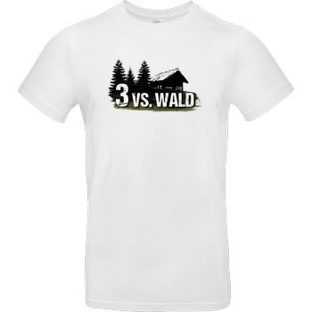 M4cm4nus - 3 vs. Wald T-Shirt Blanco
