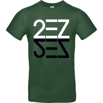 None MarcelScorpion - 2EZ Shadow T-Shirt B&C EXACT 190 -  Verde Oscuro