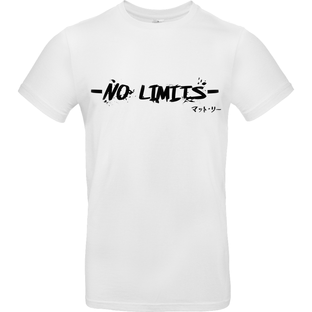 Matt Lee Matt Lee - No Limits T-Shirt T-Shirt Blanco
