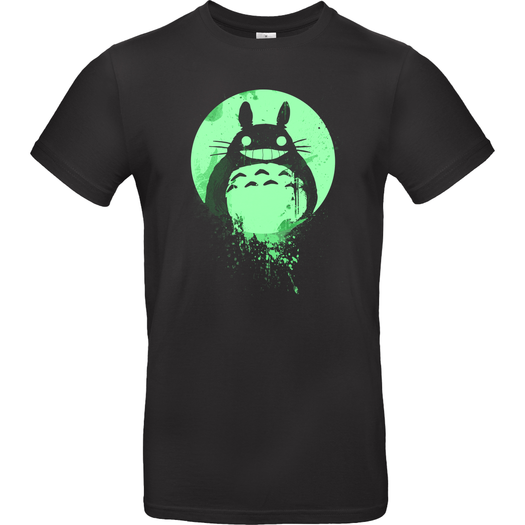 None Mien Wayne - Totoro T-Shirt B&C EXACT 190 - Negro
