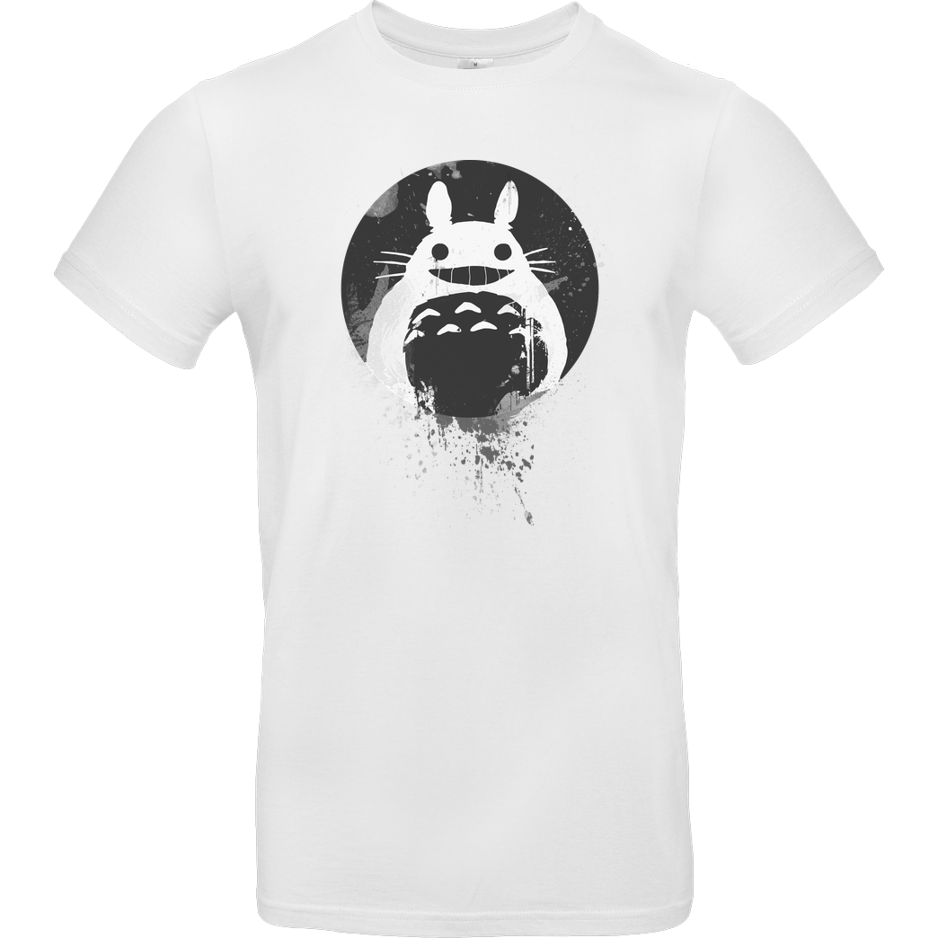 None Mien Wayne - Totoro T-Shirt T-Shirt Blanco