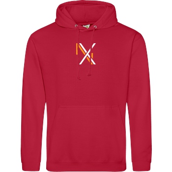 Nanaxyda Nanaxyda - NX (Orange) Sweatshirt JH Hoodie - red