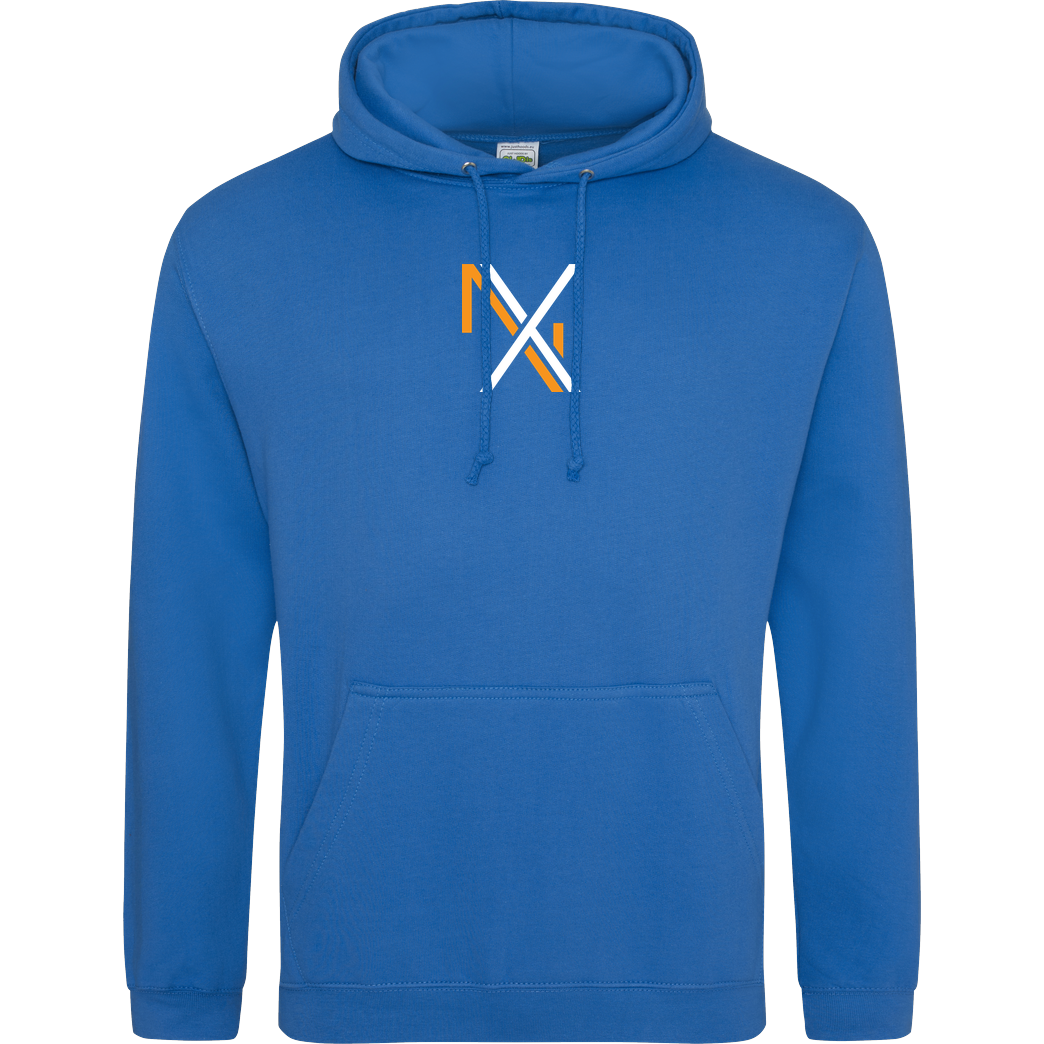 Nanaxyda Nanaxyda - NX (Orange) Sweatshirt JH Hoodie - Sapphire Blue