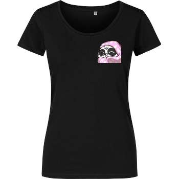 PandaAmanda - Cozy Damenshirt schwarz