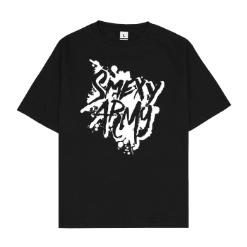 Smexy Smexy - Army T-Shirt Oversize T-Shirt - Black