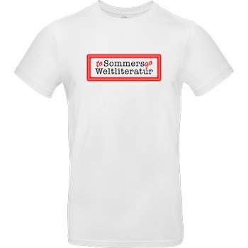 Sommers Weltliteratur to go Sommers Weltliteratur - Logo schwarz T-Shirt T-Shirt Blanco