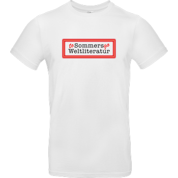 Sommers Weltliteratur - Logo schwarz T-Shirt Blanco