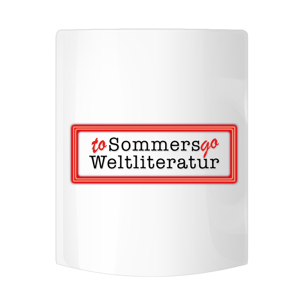 Sommers Weltliteratur to go Sommers Weltliteratur - Logo schwarz Sonstiges Tasse