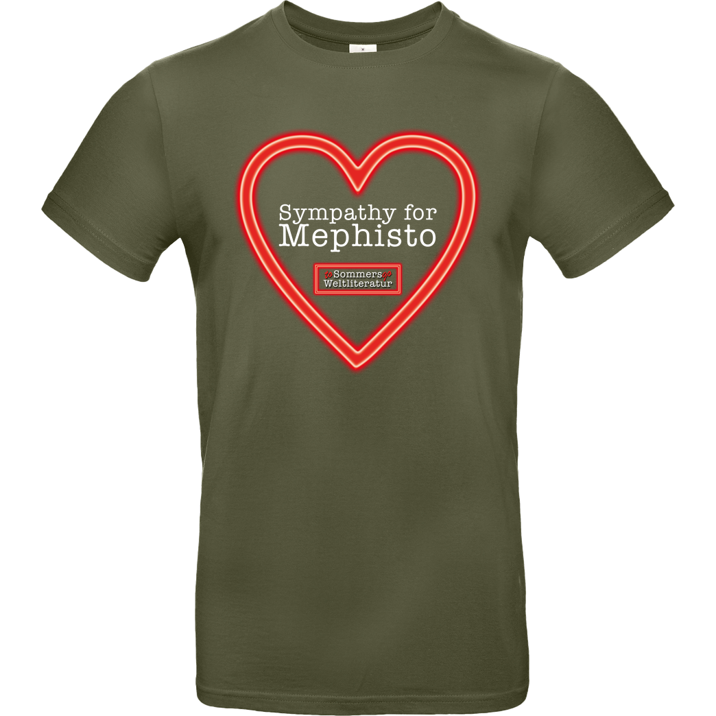 Sommers Weltliteratur to go Sommers Weltliteratur - Sympathy for Mephisto T-Shirt B&C EXACT 190 - Caqui