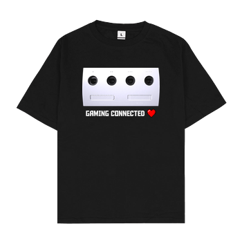 Spielewelten - Gaming Connected Oversize T-Shirt - Black