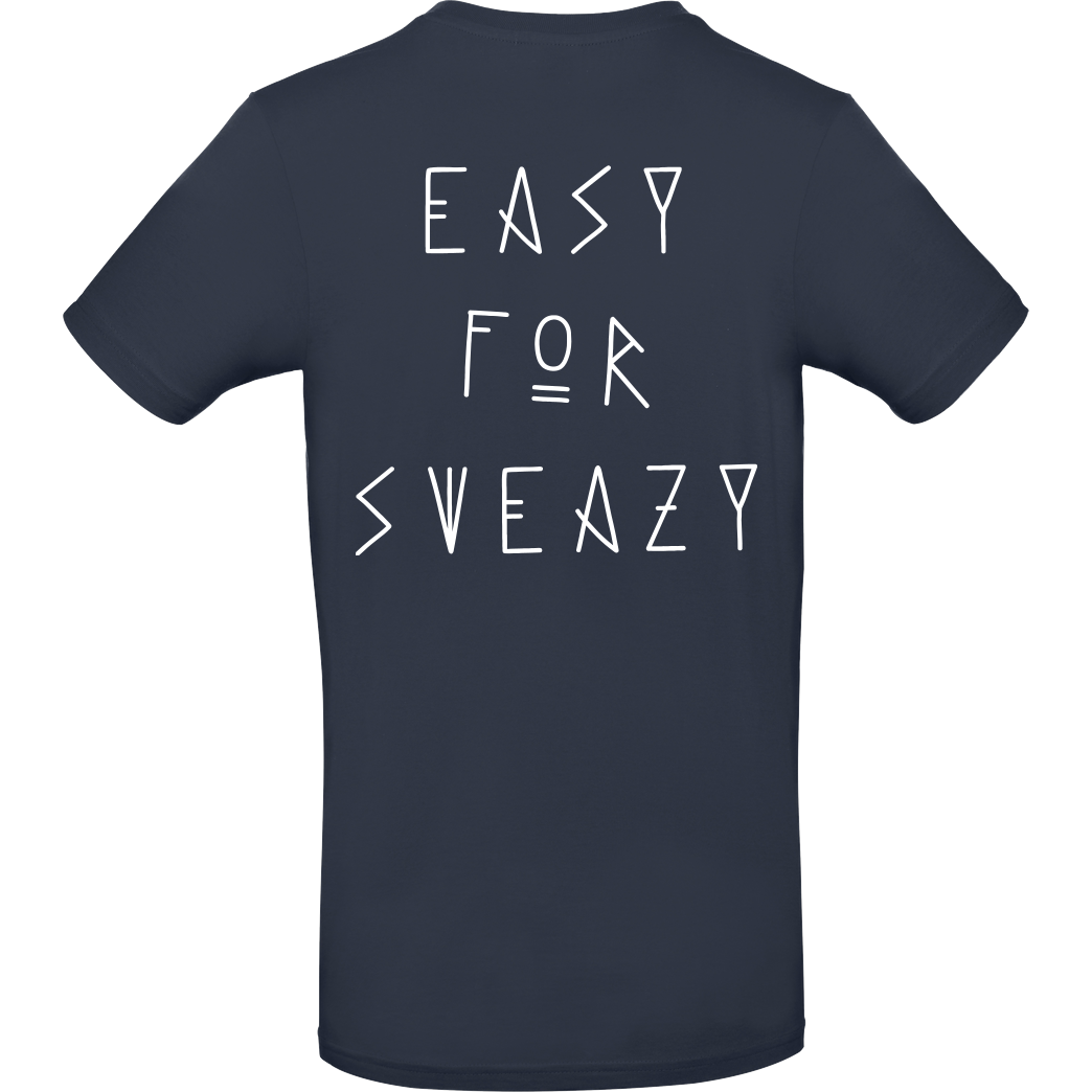 SweazY Sweazy - Easy 4 T-Shirt B&C EXACT 190 - Azul Oscuro