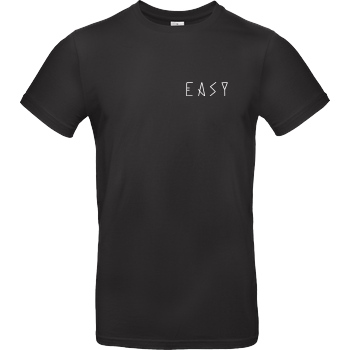 SweazY Sweazy - Easy 4 T-Shirt B&C EXACT 190 - Negro