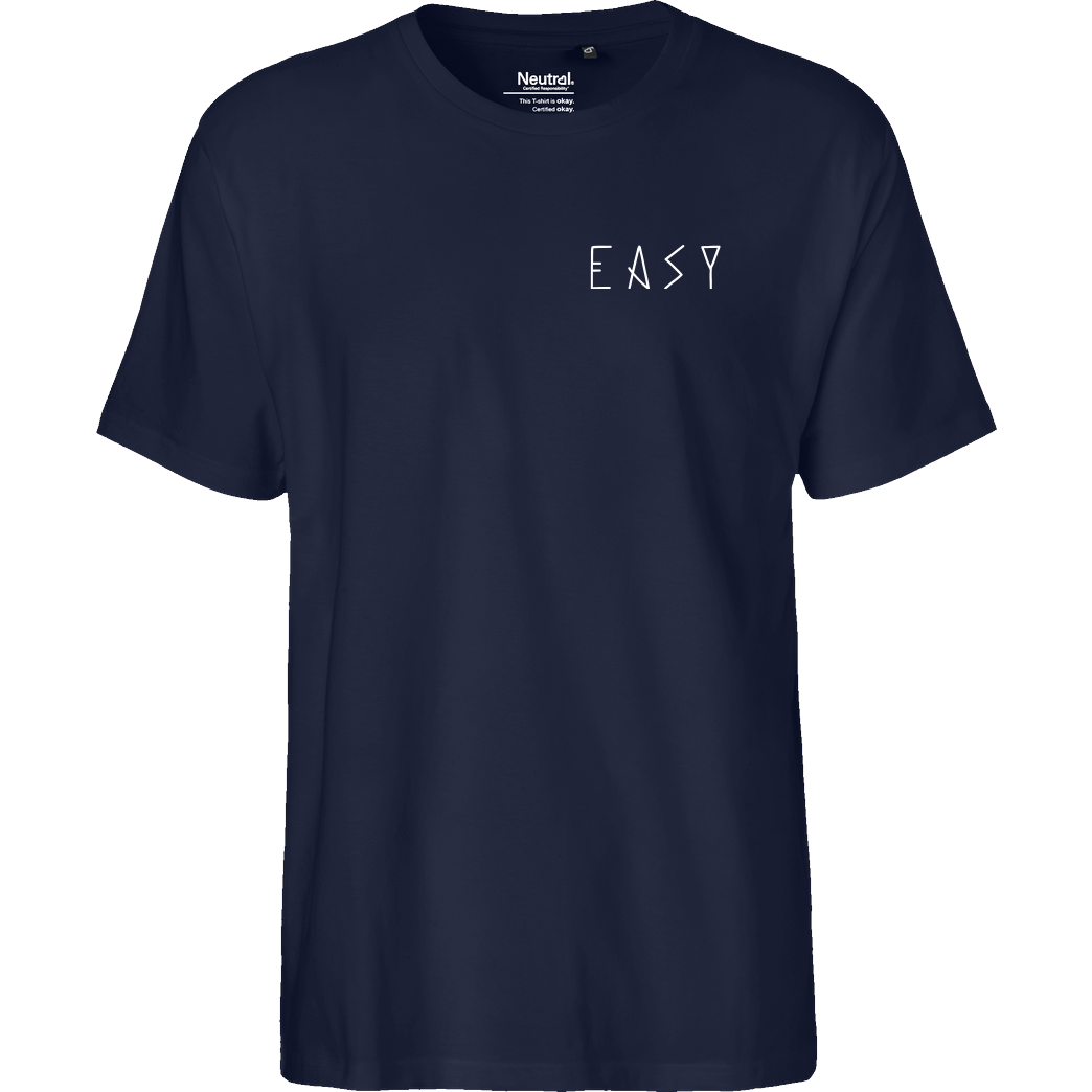 SweazY Sweazy - Easy 4 T-Shirt Fairtrade T-Shirt - navy