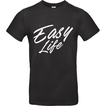 None Sweazy - Easy Life T-Shirt B&C EXACT 190 - Negro