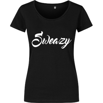 None Sweazy - Logo T-Shirt Damenshirt schwarz