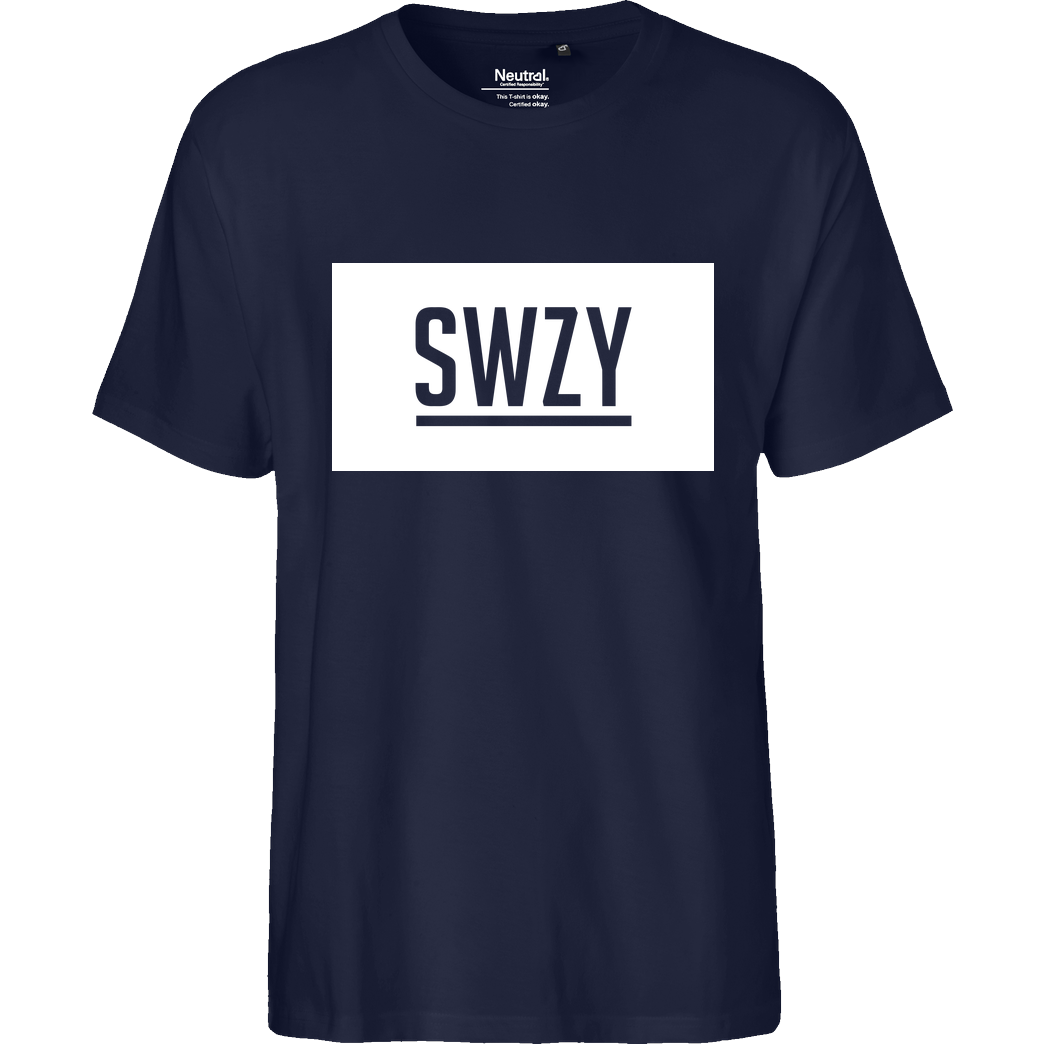 None Sweazy - SWZY T-Shirt Fairtrade T-Shirt - navy