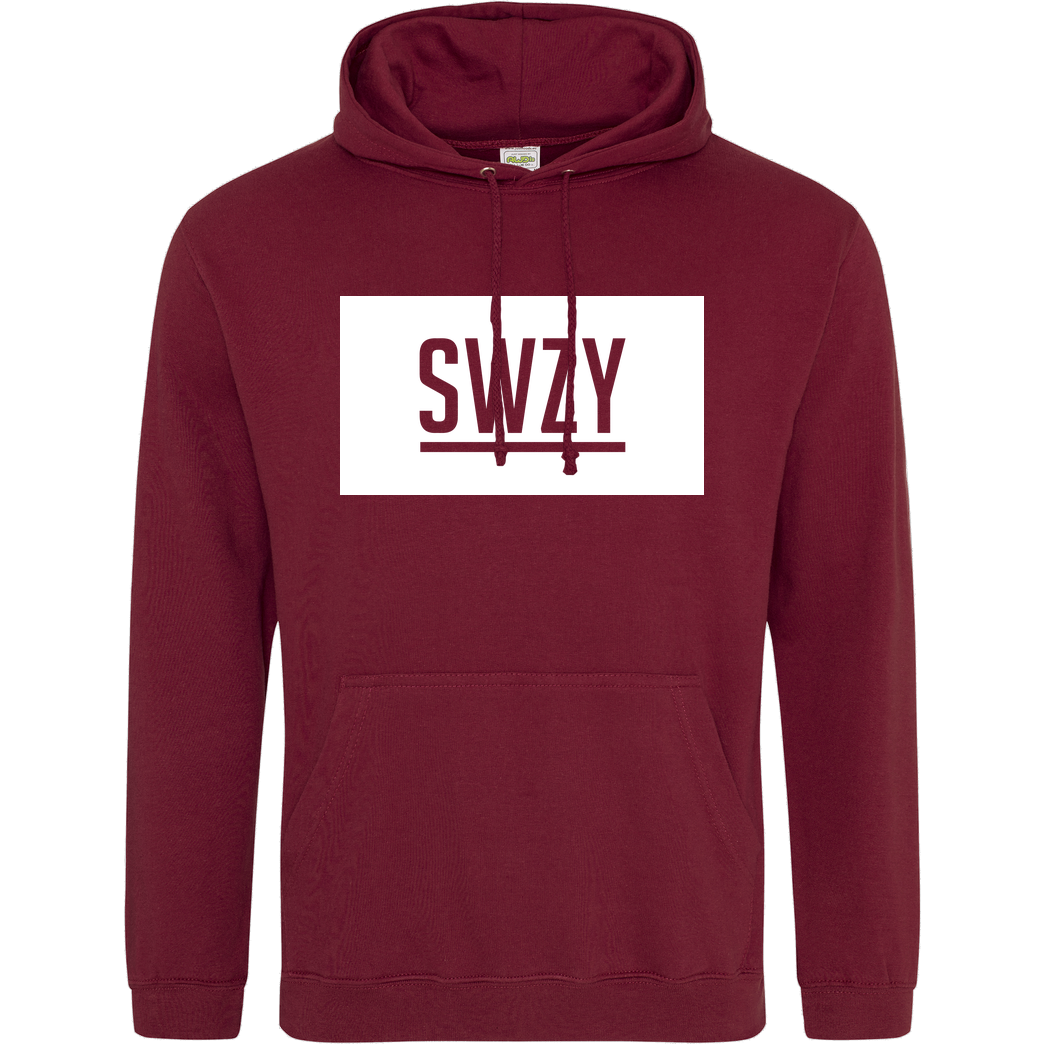 None Sweazy - SWZY Sweatshirt JH Hoodie - Bordeaux