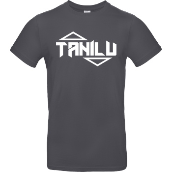 Tanilu TaniLu Logo T-Shirt B&C EXACT 190 - Gris oscuro
