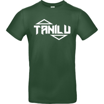 Tanilu TaniLu Logo T-Shirt B&C EXACT 190 -  Verde Oscuro