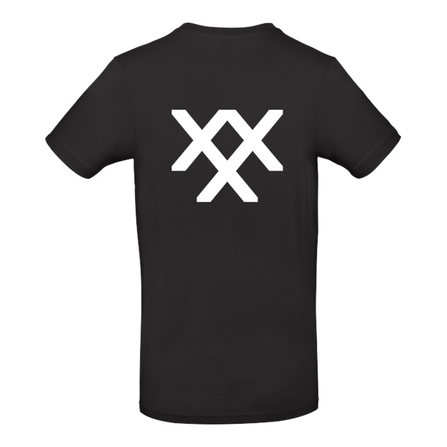 Triplexrider - TripleXrider - Logo - T-Shirt - B&C EXACT 190 - Negro